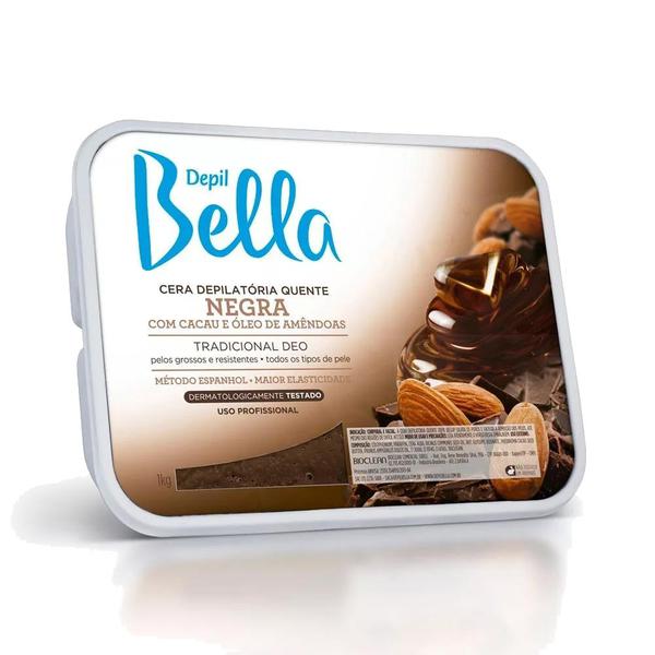 Cera Depilatória Negra Depil Bella - 1kg