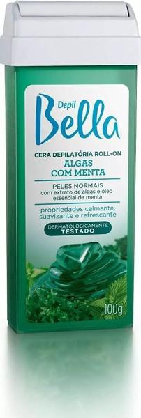 Cera Depilatória Roll-on Algas com Menta 100g Depil Bela - Depil Bella
