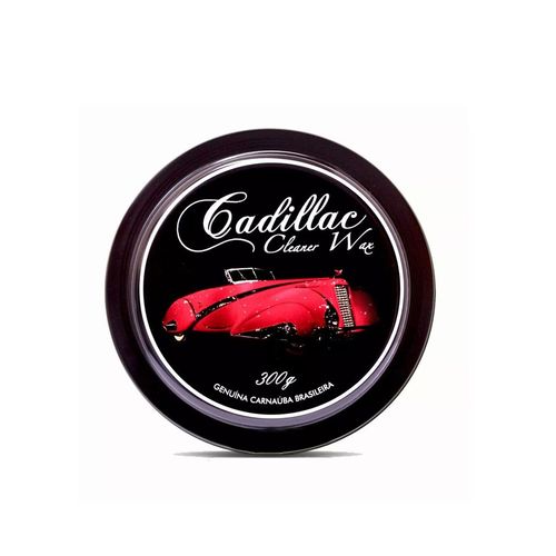 Cera Limpadora Cadillac Cleaner Wax Carnauba Plus 300g