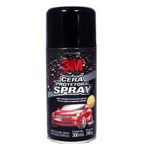 Cera Protetora Spray 3M 300ml Brilho e Proteção.