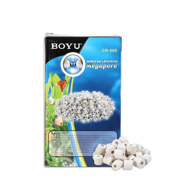 Cerâmica BOYU CR-500 Megapore para Biologia 500g