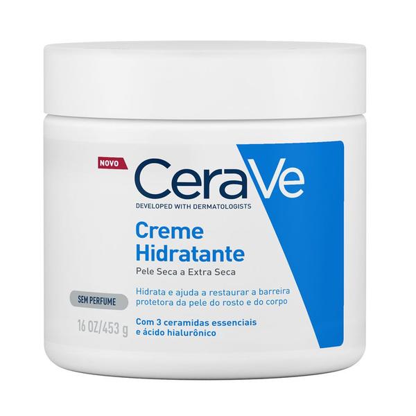 CeraVe Creme Hidratante Pele Seca a Extra Seca 454g