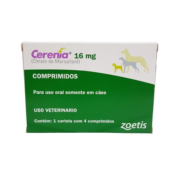 Cerenia 16mg Zoetis 4 Comprimidos