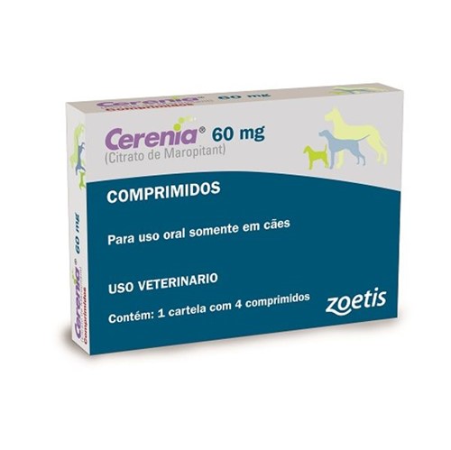 Cerenia 60 Mg - 4 Comprimidos