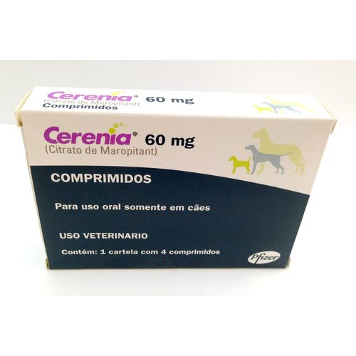 Cerenia 60 Mg - 4 Comprimidos