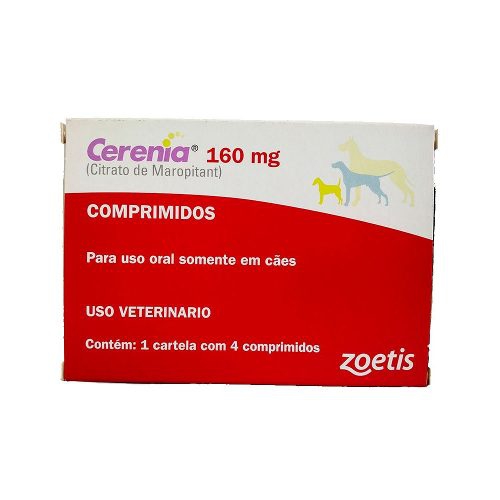 Cerenia Antiemético 160 Mg 4 Comprimidos - Zoetis