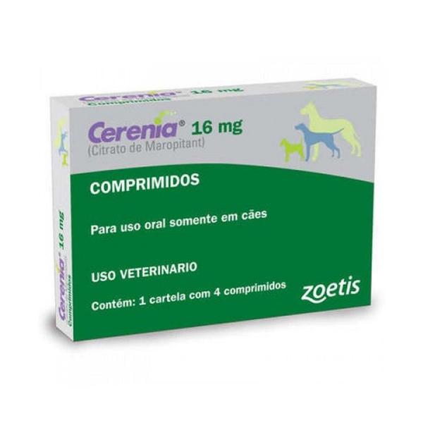 Cerenia Antiemético 16mg C/4 Comprimidos - Zoetis - Outros