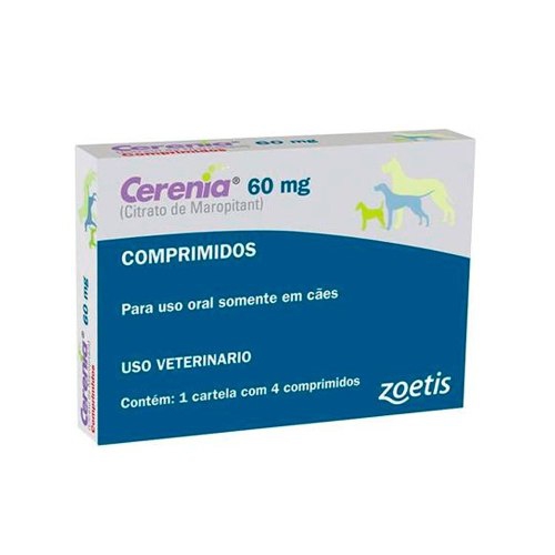 Cerenia Antiemético 60mg 4 Comprimidos - Zoetis