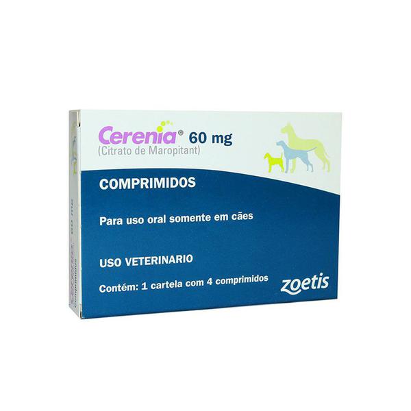 Cerenia Antiemético 60mg C/4 Comprimidos - Zoetis