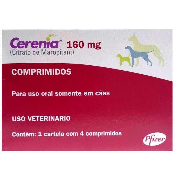 Cerenia Zoetis 160mg 4 Comprimidos - Zoetis / Cerenia