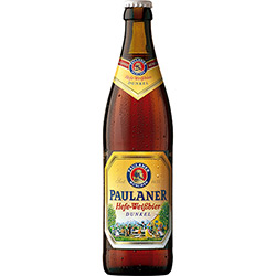 Cerveja Alemã Paulaner Hefe-Weisbier Dunkel - 500ml