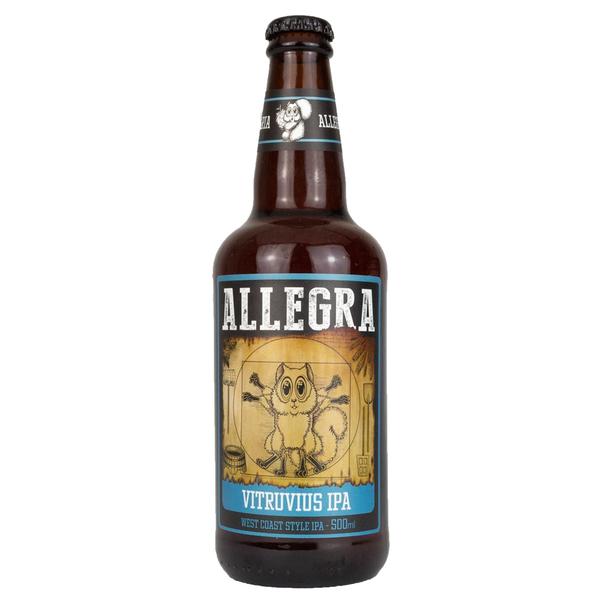 Cerveja Allegra Vitruvius IPA Garrafa 500ml