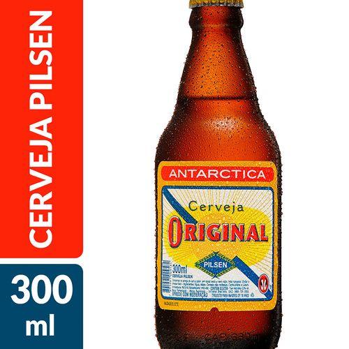Cerveja Antarctica Original Long Neck 300 Ml