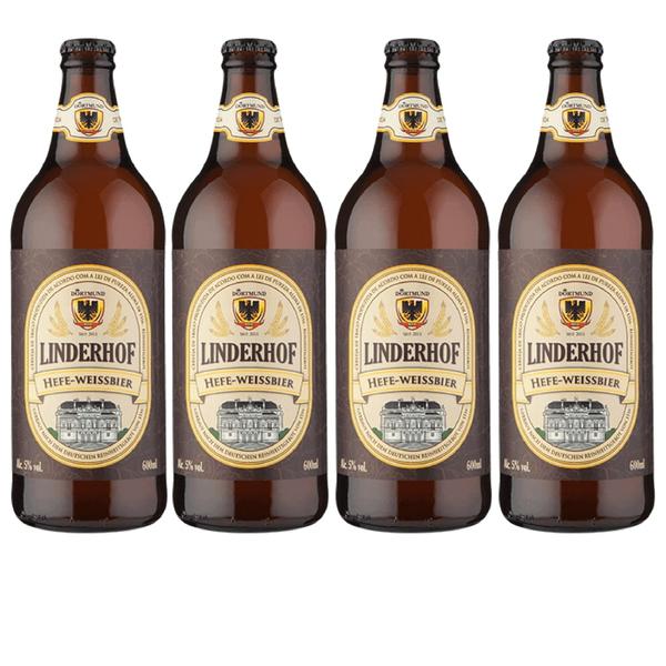 Cerveja Artesanal Dortmund Weiss Linderhof 600ml 4 UNIDADES