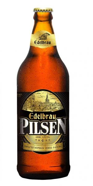 Cerveja Artesanal Pilsen Edelbrau 600ml