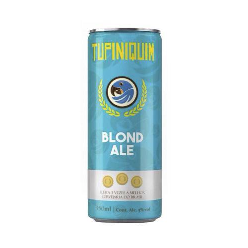 Tudo sobre 'Cerveja Artesanal Tupiniquim Blond Ale Lata 350ml'