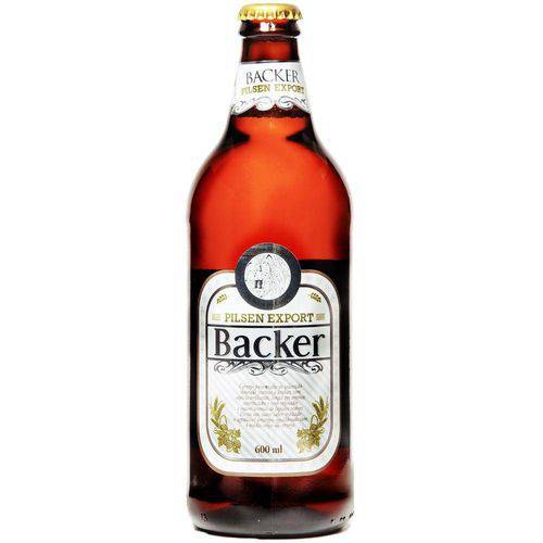 Cerveja Backer Pilsen Export 600ml