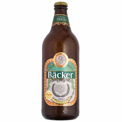 Cerveja Backer Trigo Garrafa 600 Ml