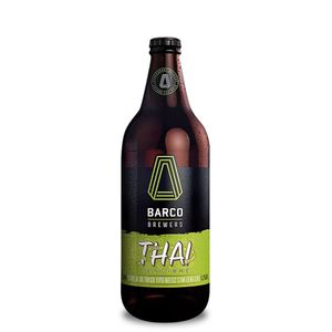 Cerveja Barco Thai Weiss 600ml + 33 KM
