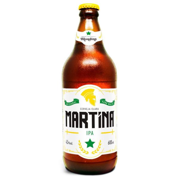 Cerveja Blondine Martina IPA 600ml
