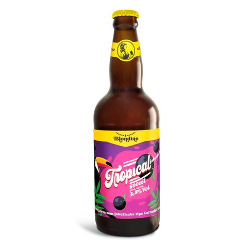 Cerveja Blondine Tropical Jabuticaba 500ml