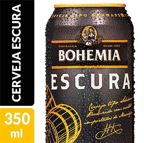 Cerveja Bohemia 350ml Lt Escura