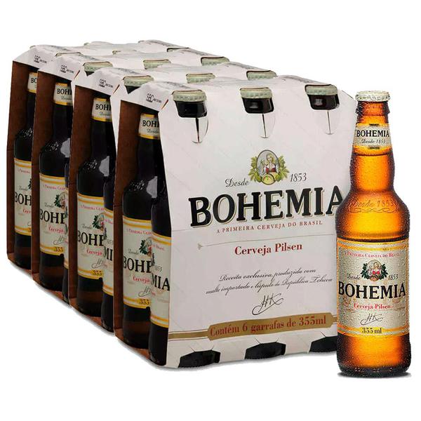 Cerveja Bohemia Pilsen 355ml - 24 Unidades - Cervejaria Bohemia