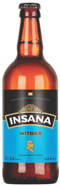 Cerveja Brasileira Insana Witbier 500ml