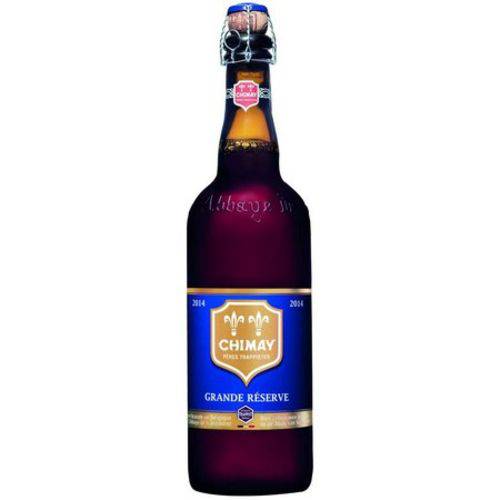 Cerveja Chimay Blue Trapista 750ml Bélgica