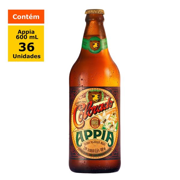 Cerveja Colorado Appia 600ml - Caixa com 36 Unidades