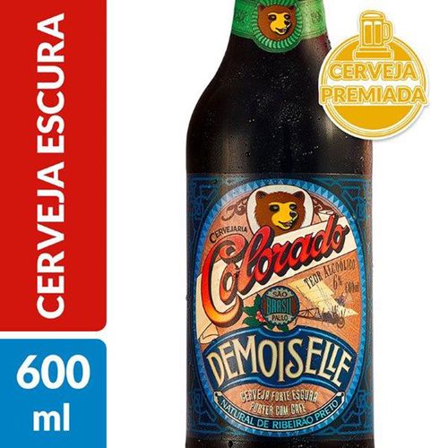 Cerveja Colorado Demoiselle Garrafa 600 Ml