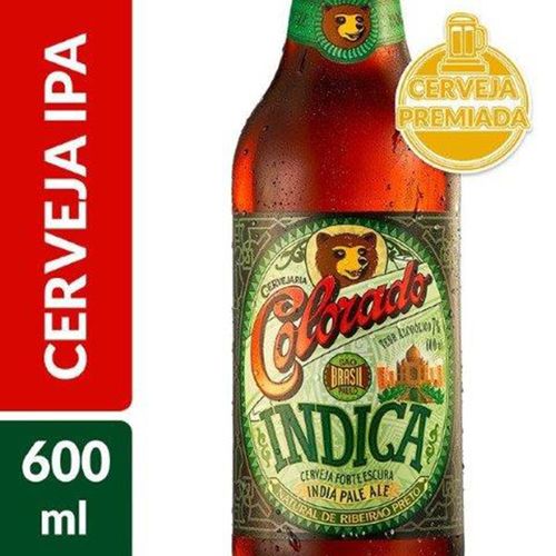 Cerveja Colorado Indica Garrafa 600 Ml