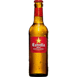 Cerveja Espanhola Estrella Damm Barcelona - 330ml