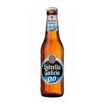 Cerveja Espanhola Estrella Galicia 0,0 Zero Álcool 250 Ml