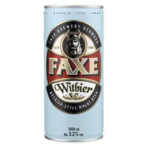 Cerveja Faxe Witbier Lata - 1000 Ml