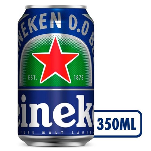 Cerveja Heineken 0,0 350ml Lata