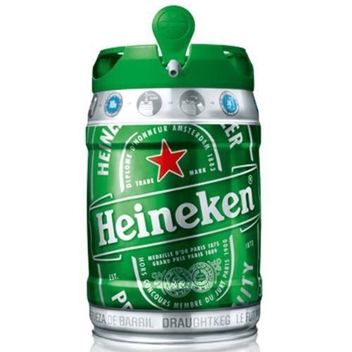 Cerveja Heineken Barril 5 L