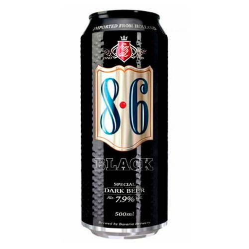Tudo sobre 'Cerveja Holandesa 8.6 Black Lata 500ml'