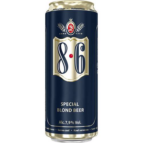 Cerveja Holandesa 8.6 Blond Strong Lager 7.9% - 500ml