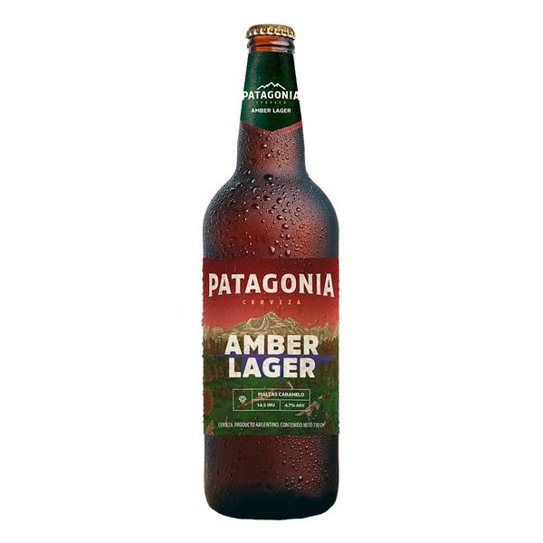 Cerveja Patagonia Amber Lager 740ml - 6 Unidades