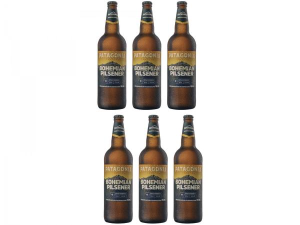 Cerveja Patagonia Bohemian Pilsener 6 Unidades - 740ml