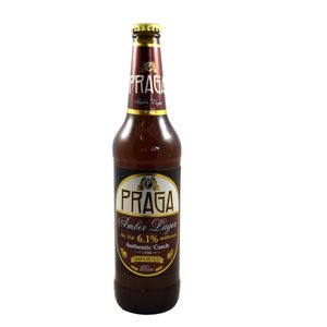 Cerveja Praga Amber Lager 500ml + 28 KM