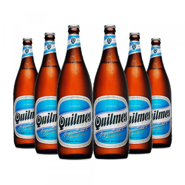 Cerveja Quilmes 970ml Caixa com 6 Unidades