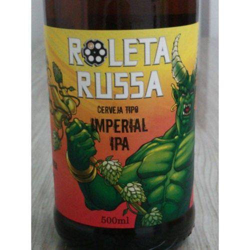 Cerveja Roleta Russa Imperial Ipa 500 Ml