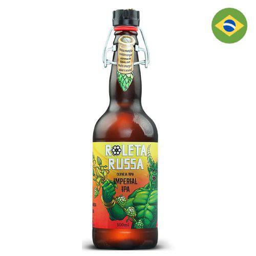 Cerveja Roleta Russa Imperial Ipa 500ml