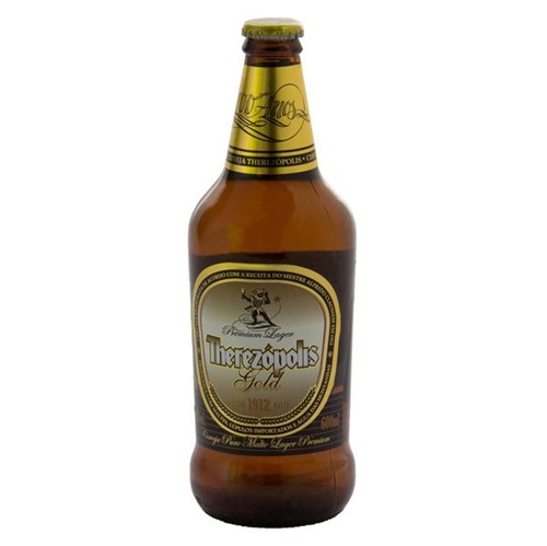 Cerveja Therezopolis 600ml Gold