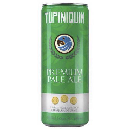 Cerveja Tupiniquim Premium Pale Ale Lata 350ml