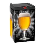 Cervejeira 100 L Porta Cega Adesivada Preto Fosco Venax - 220v
