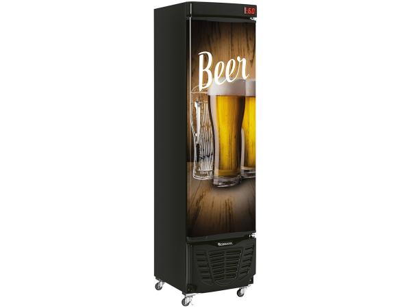 Cervejeira/Expositor de Bebidas Vertical Gelopar - Capacidade Bruta 228L Frost Free GRBA-230WD