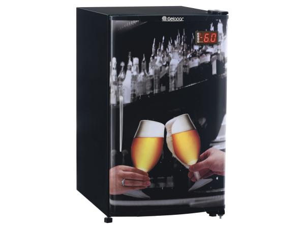 Cervejeira/Expositor Vertical 1 Porta - 112L Frost Free Gelopar GRBA 120B